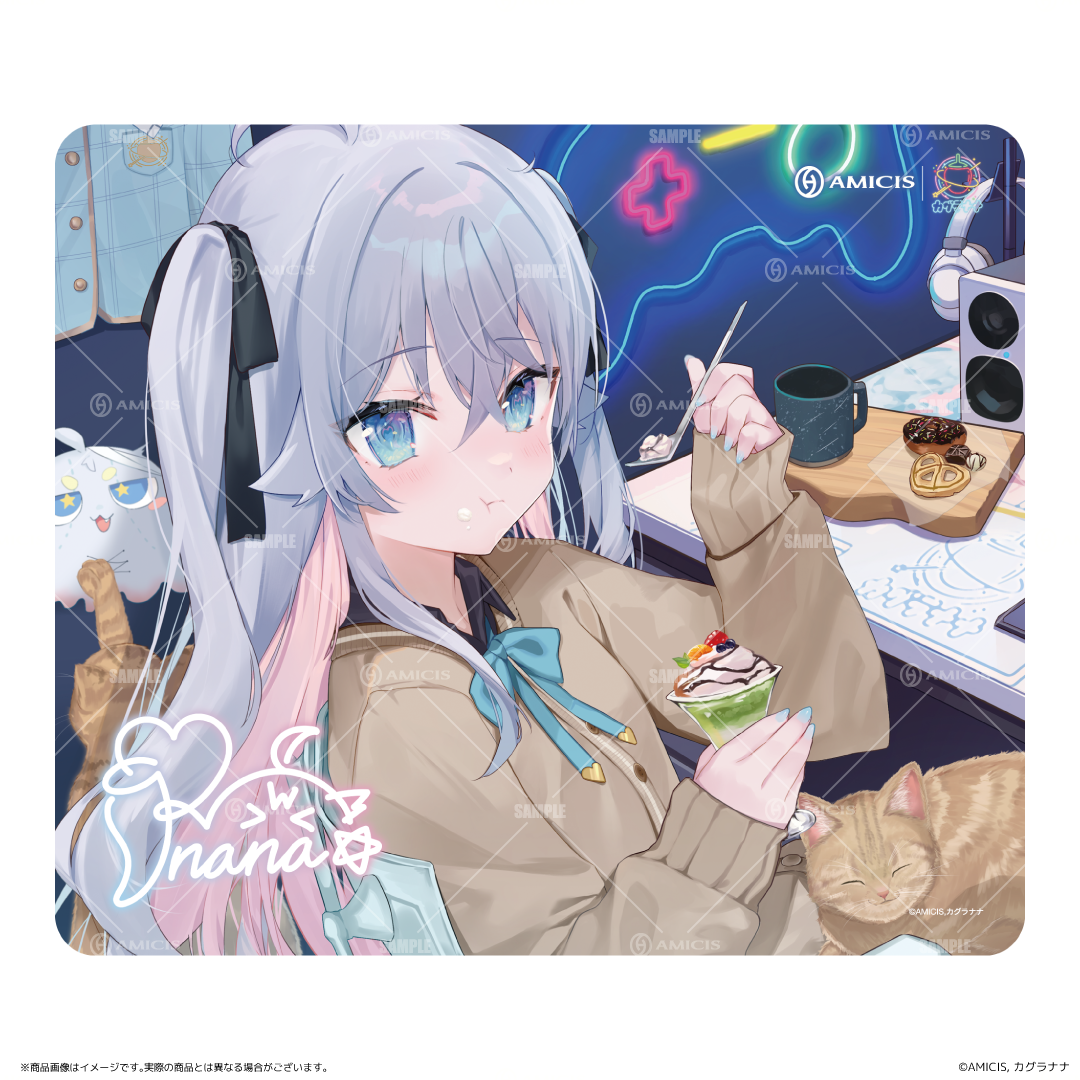 Glass Mousepad Kagura Nana Edition – AMICIS Glass Mousepad Kagura Nana Edition – AMICIS