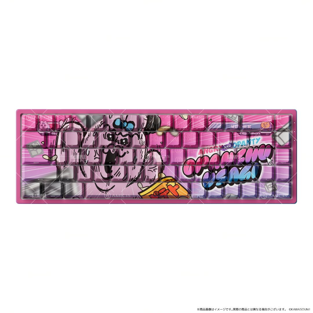 再販】おぱんちゅうさぎ|AMICIS ゲーミングキーボード 65HE 再販】おぱんちゅうさぎ|AMICIS ゲーミングキーボード 65HE