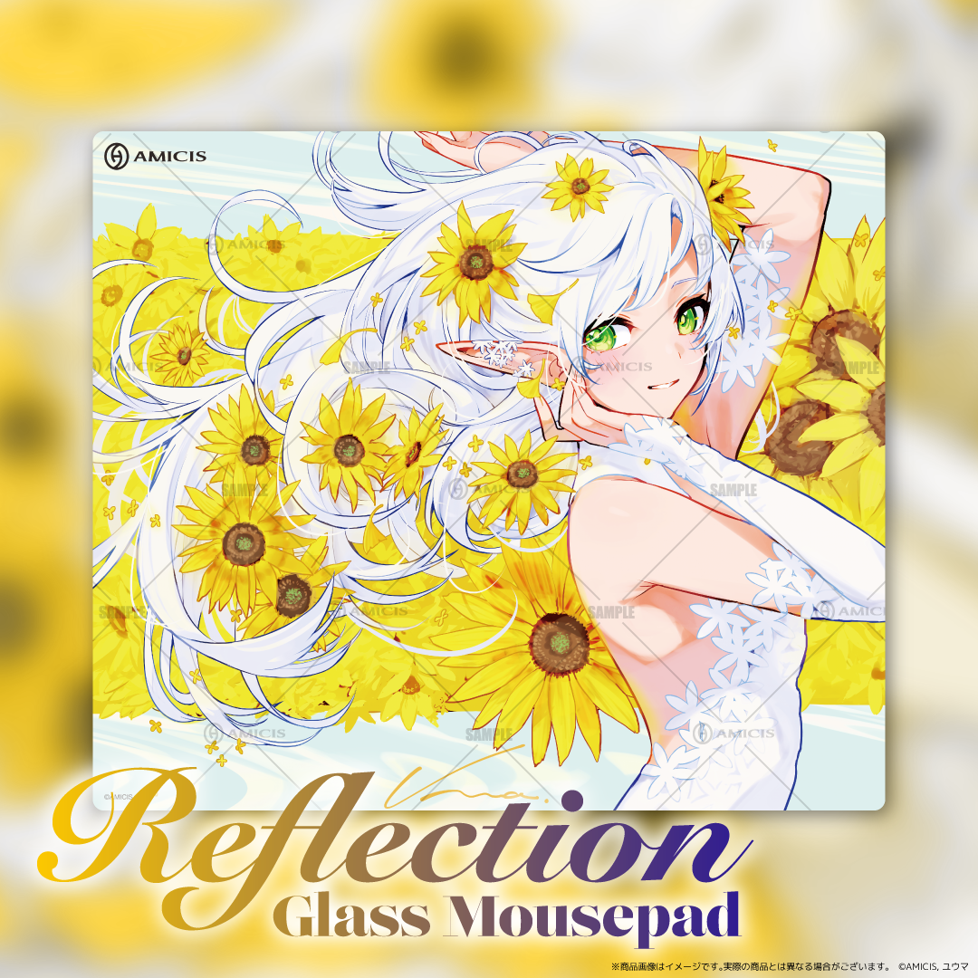 【Reflection】Glass mousepad YUMA Edition