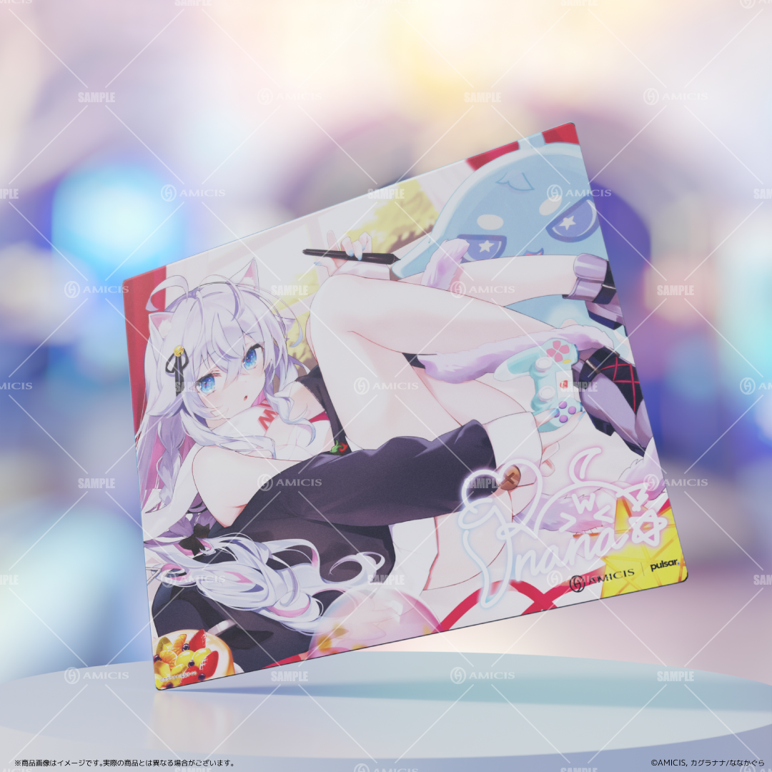 Theme of. “神楽七奈 Edition” Superglide 2 玻璃鼠标垫