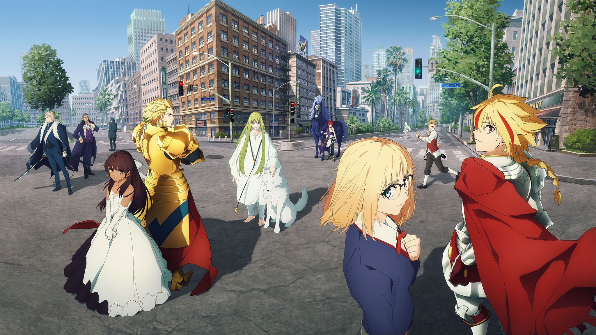 Fate/strange Fakeキービジュアル