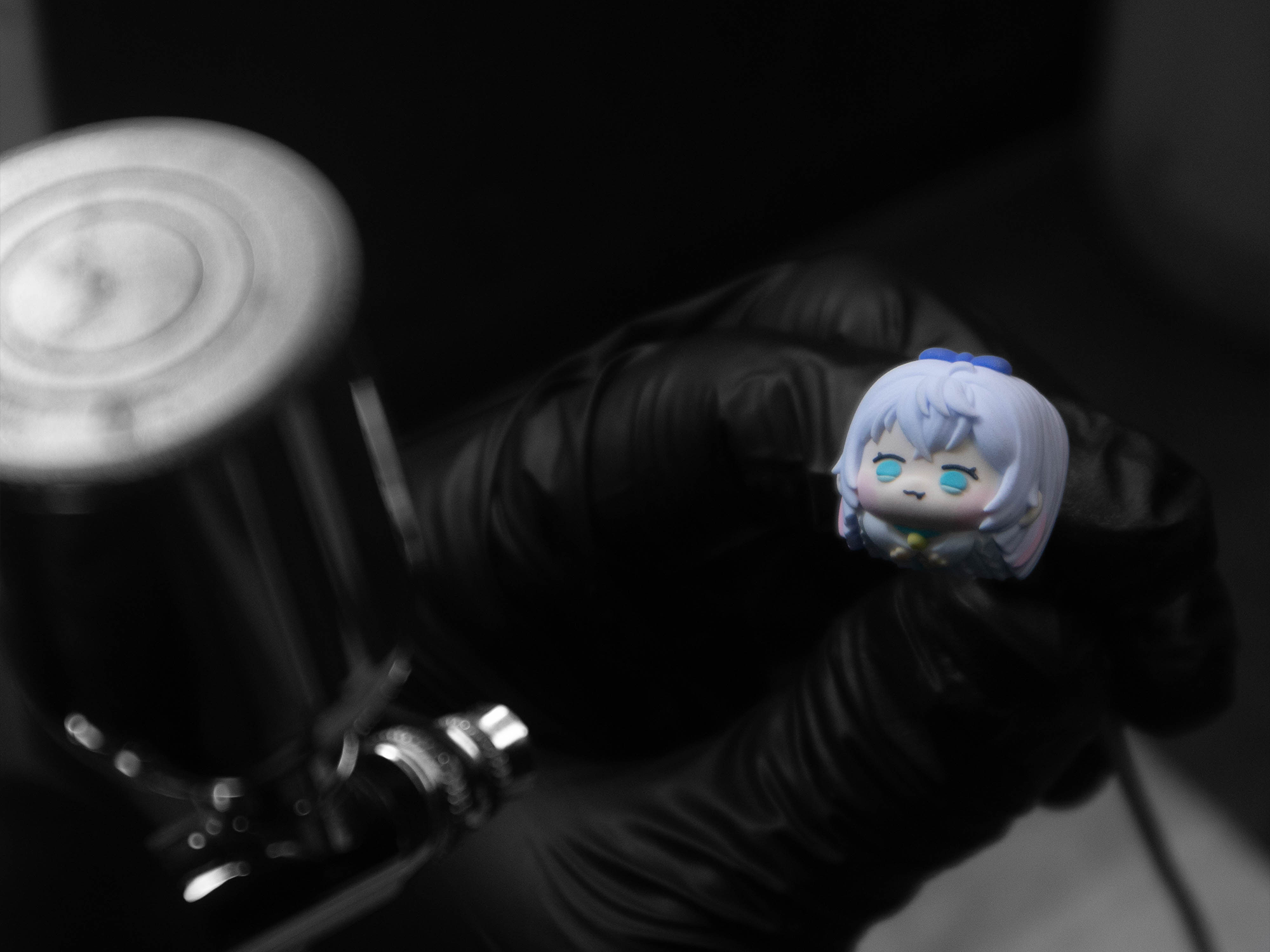 アーティザンキーキャップのメイキング写真