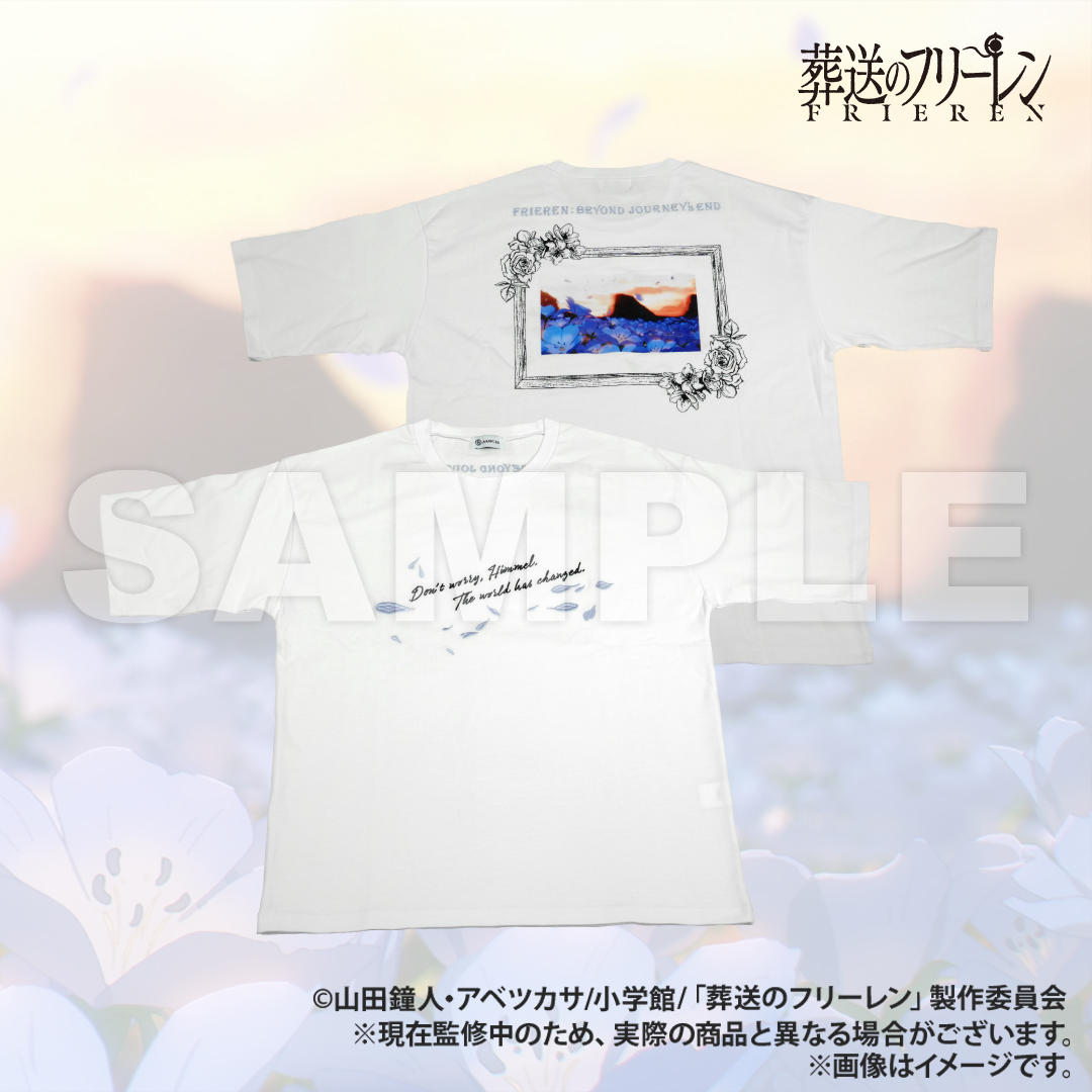 葬送のフリーレン | AMICIS 蒼月草Tシャツ White
