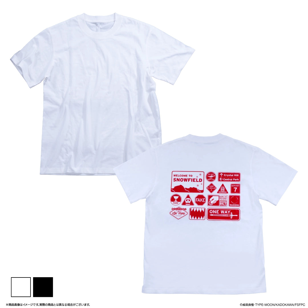 Fate/strange Fake | AMICIS T-shirts “Welcome to Snowfield”