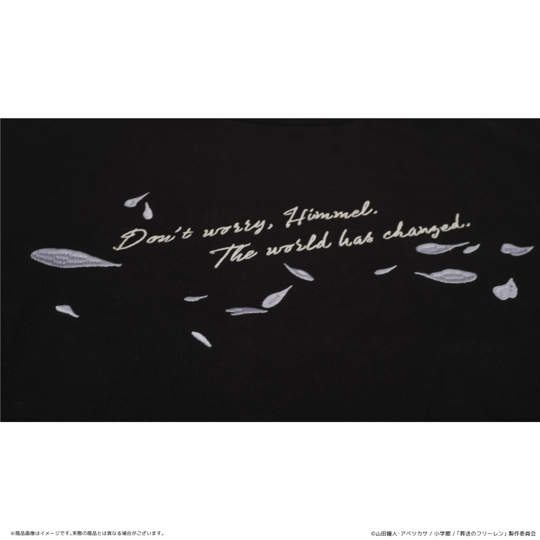 葬送のフリーレン | AMICIS 蒼月草Tシャツ Black