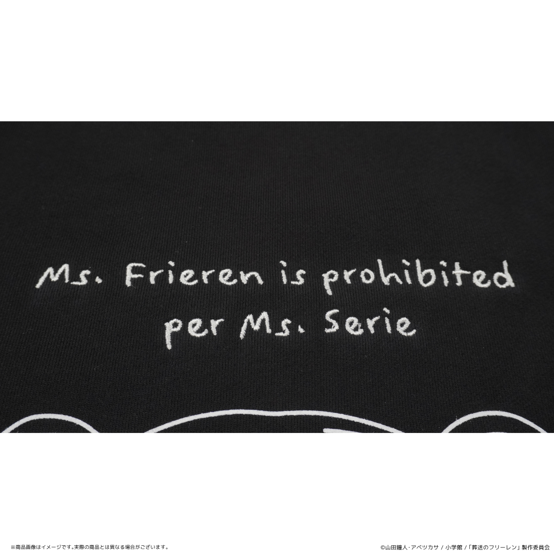 葬送のフリーレン | AMICIS しょんぼり顔スウェット Black