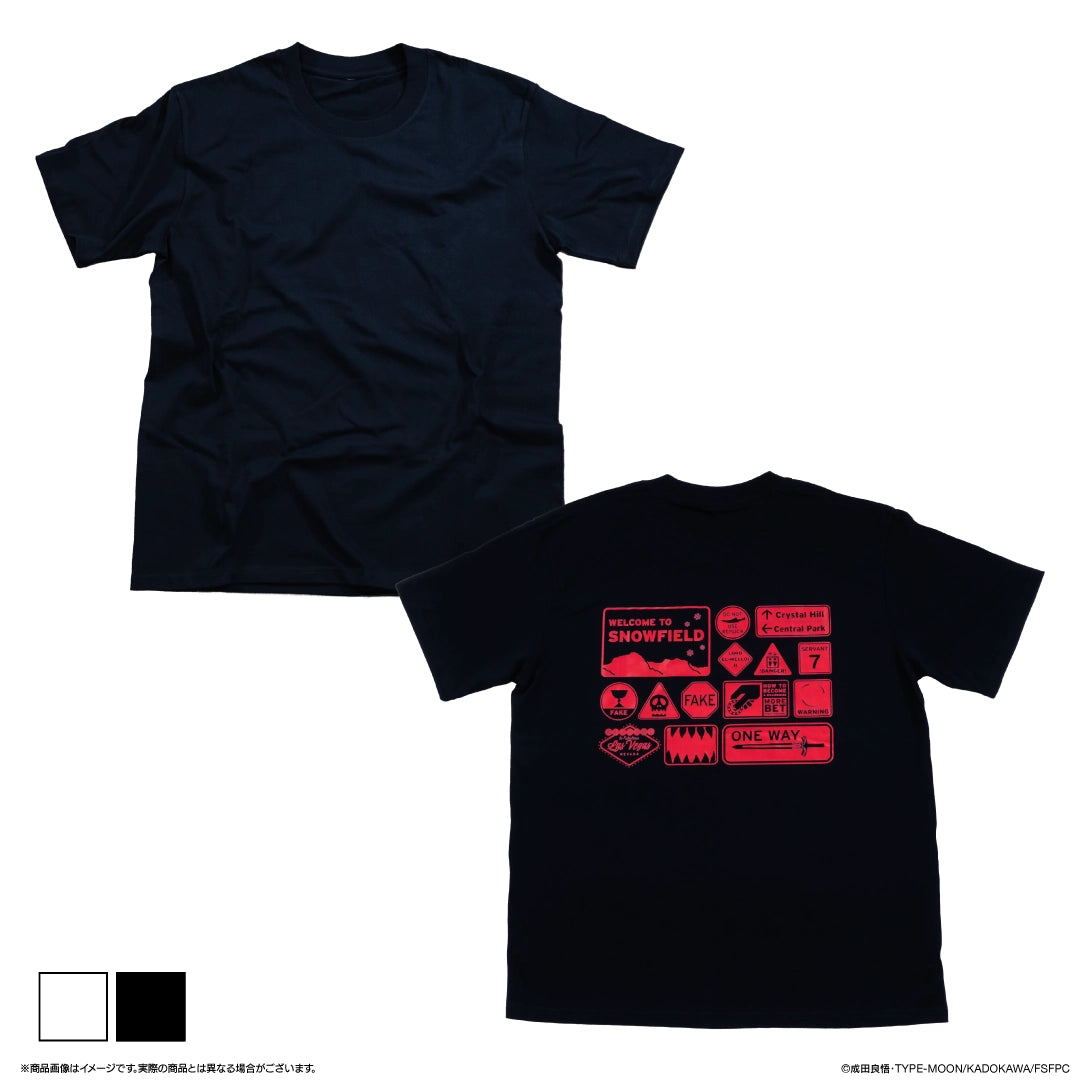 Fate/strange Fake | AMICIS T-shirts “Welcome to Snowfield”