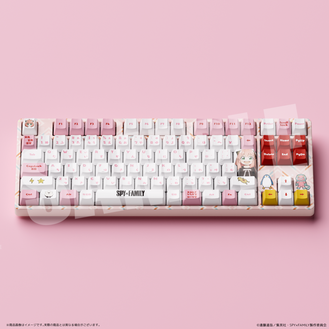 SPY×FAMILY｜AMICIS ゲーミングキーボード 日本語配列 TKL