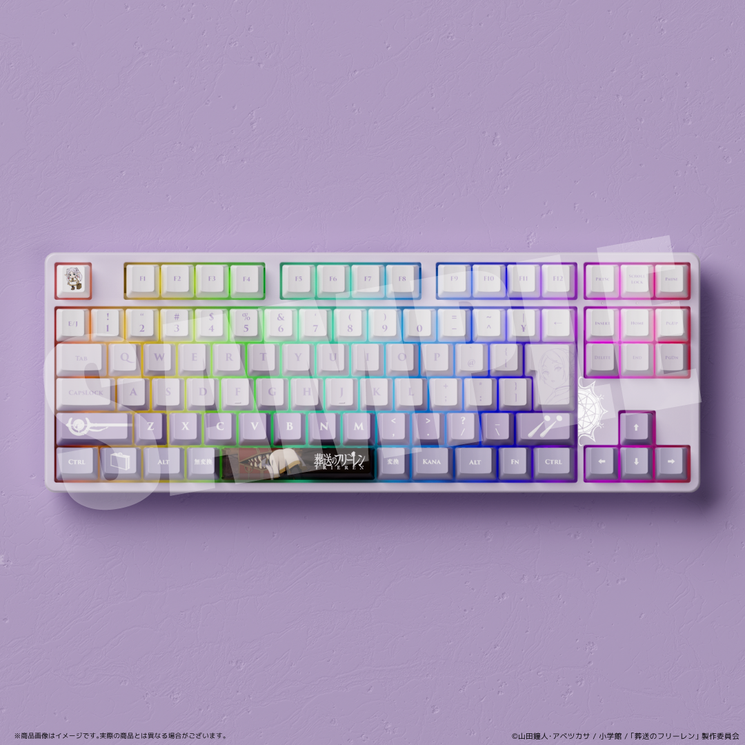 葬送のフリーレン | AMICIS ゲーミングキーボード 日本語配列 80HE 葬送のフリーレン | AMICIS ゲーミングキーボード 日本語配列 80HE