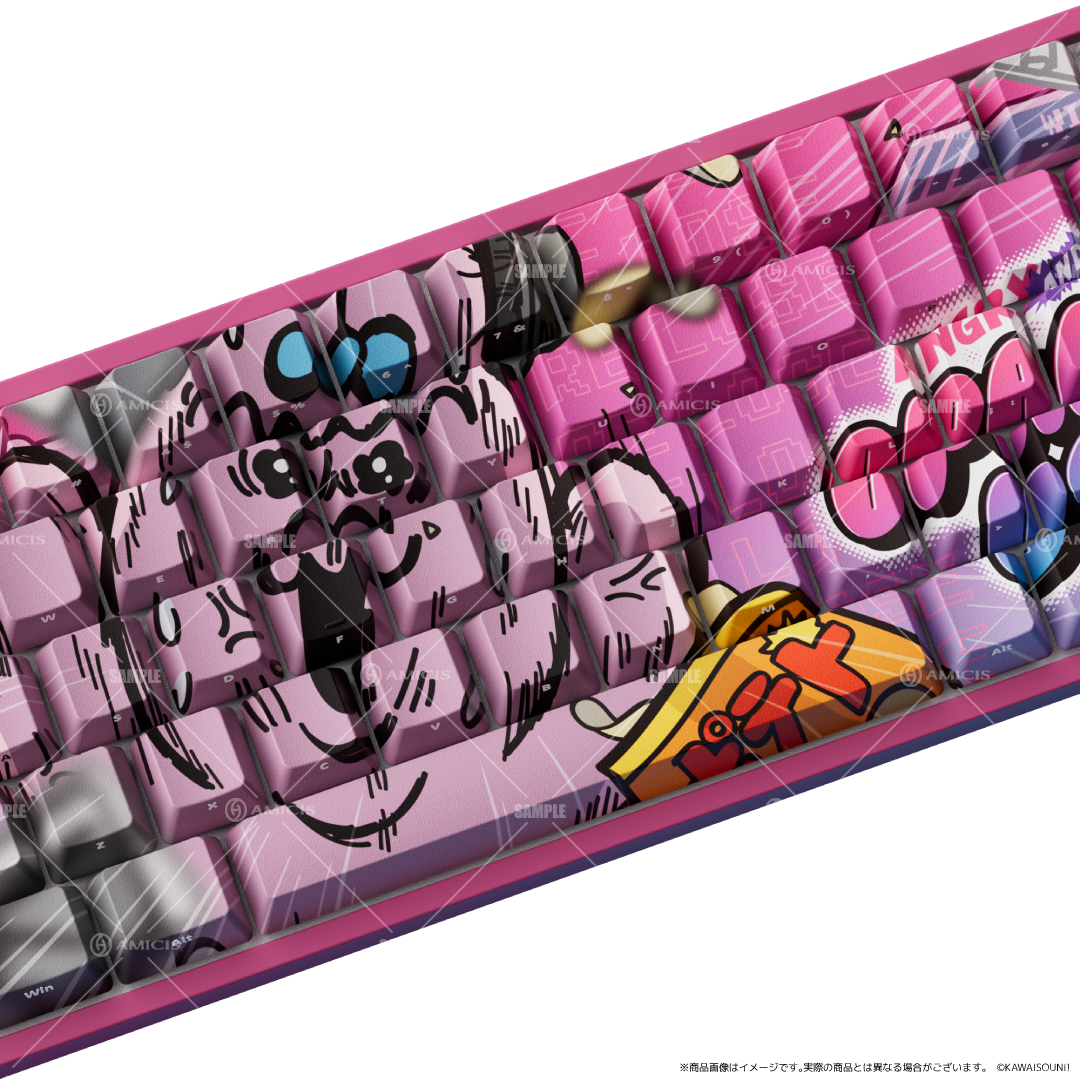 再販】おぱんちゅうさぎ|AMICIS ゲーミングキーボード 65HE 再販】おぱんちゅうさぎ|AMICIS ゲーミングキーボード 65HE