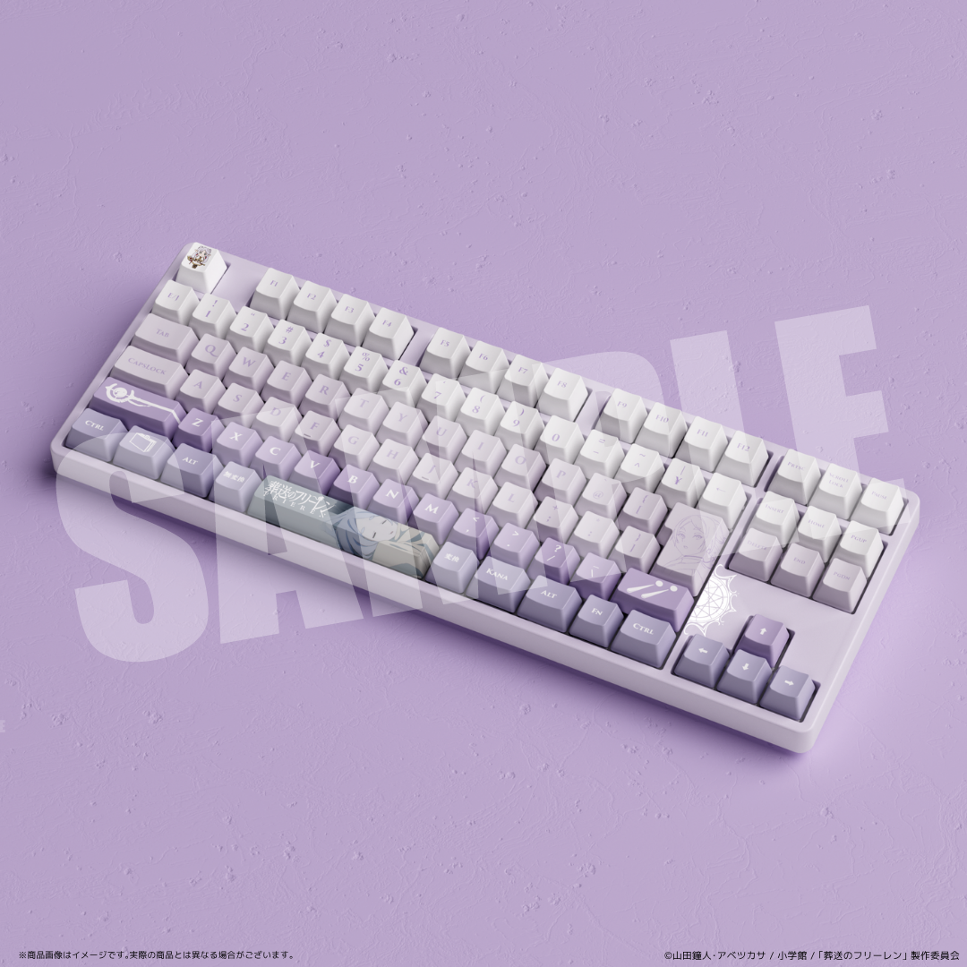 葬送のフリーレン | AMICIS ゲーミングキーボード 日本語配列 80HE 葬送のフリーレン | AMICIS ゲーミングキーボード 日本語配列 80HE