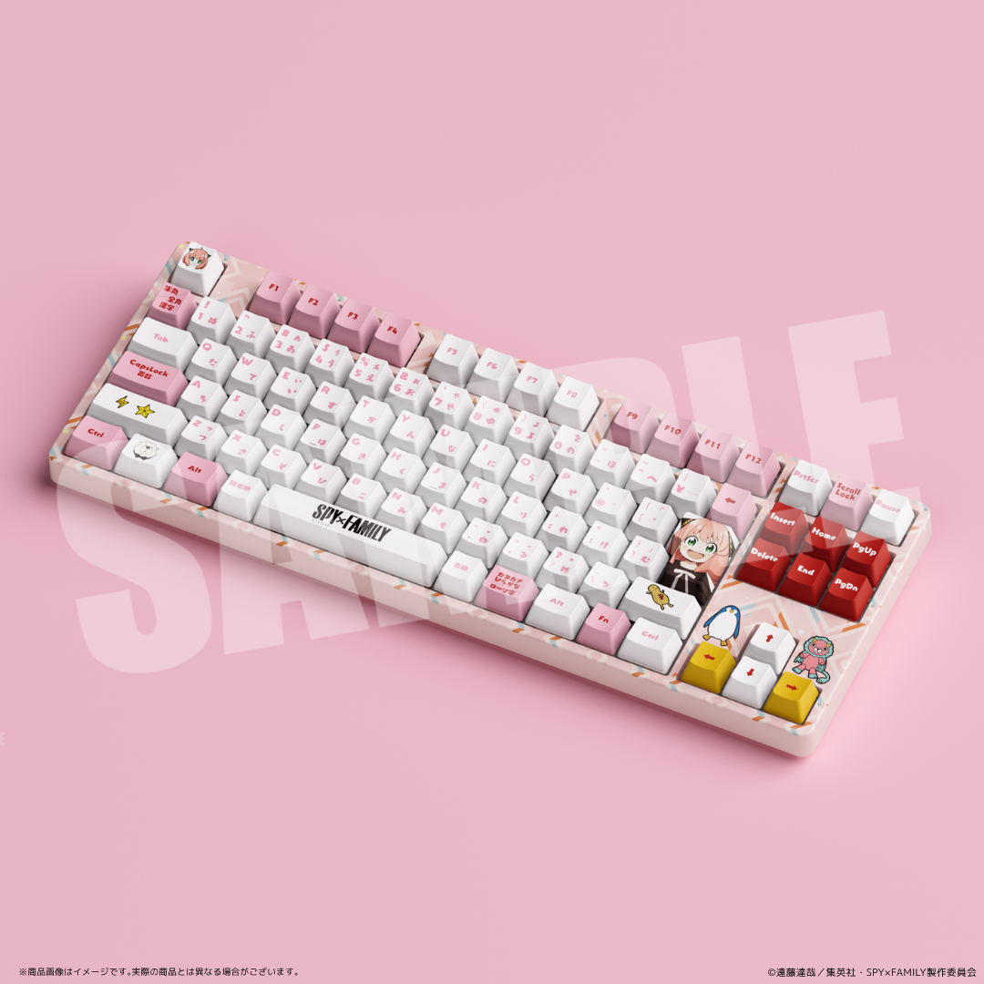 SPY×FAMILY|AMICIS ゲーミングキーボード 日本語配列 TKL SPY×FAMILY|AMICIS ゲーミングキーボード 日本語配列 TKL