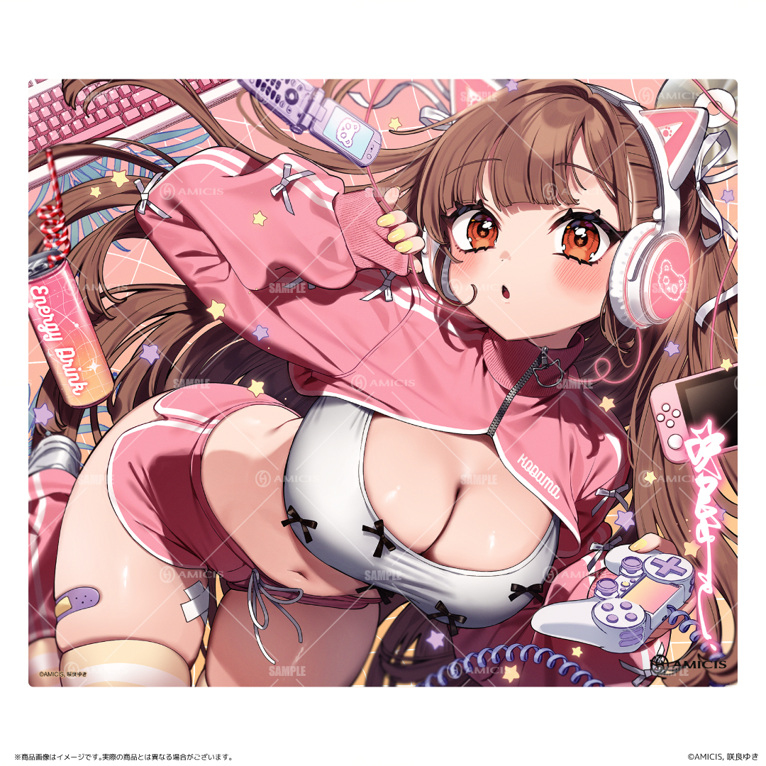 咲良ゆき ガラスマウスパッド