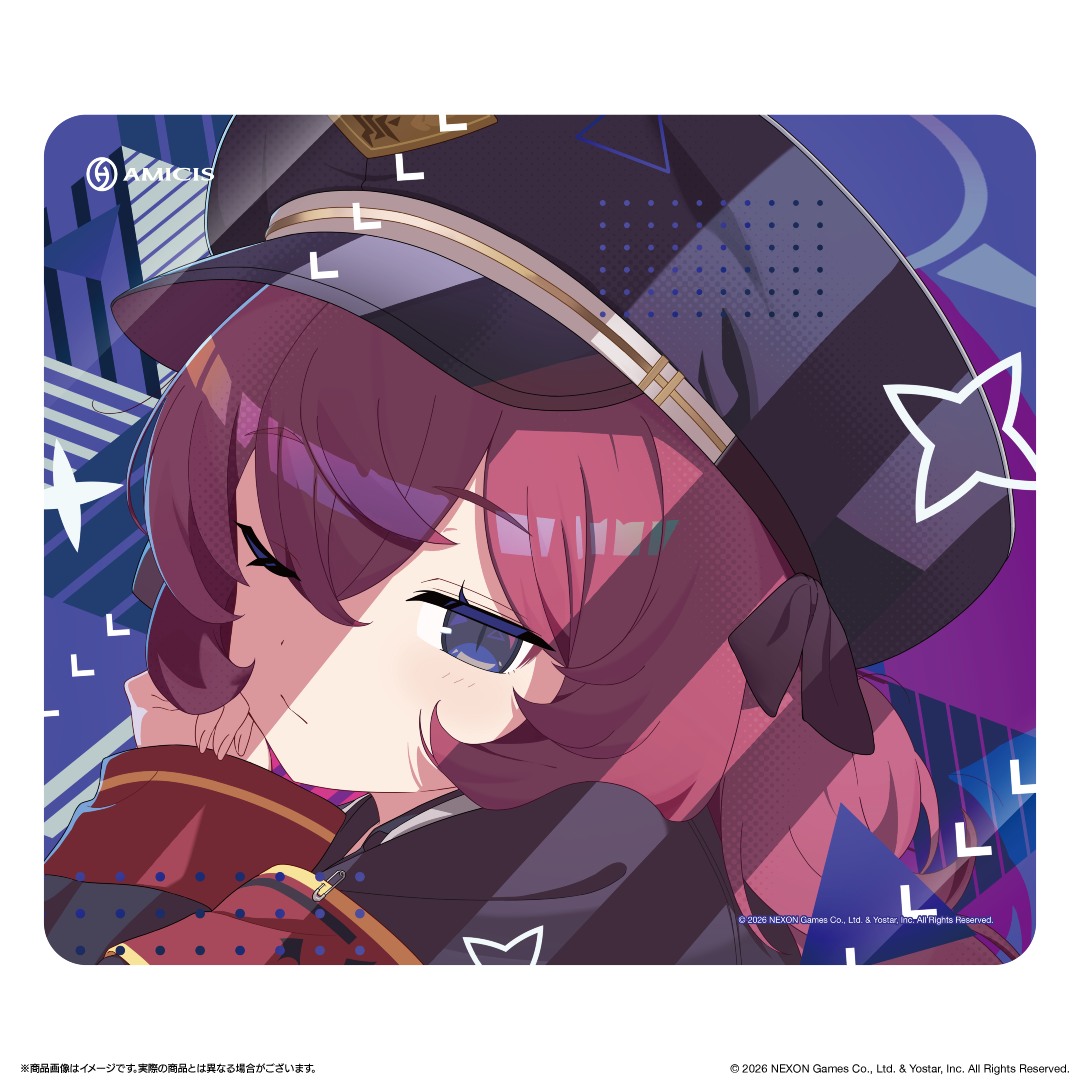 ブルーアーカイブ | AMICIS ガラスマウスパッド イロハ Edition