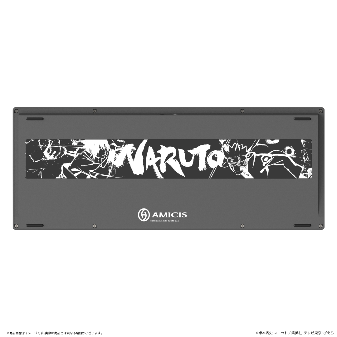 NARUTO-ナルト- 疾風伝 | AMICIS ゲーミングキーボード 80HE+ 英語配列 Premium Edition