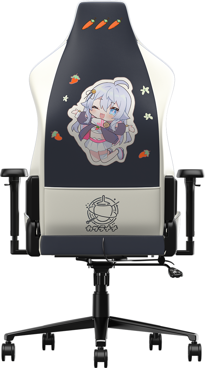 カグラナナ x AMICIS ゲーミングチェア背面