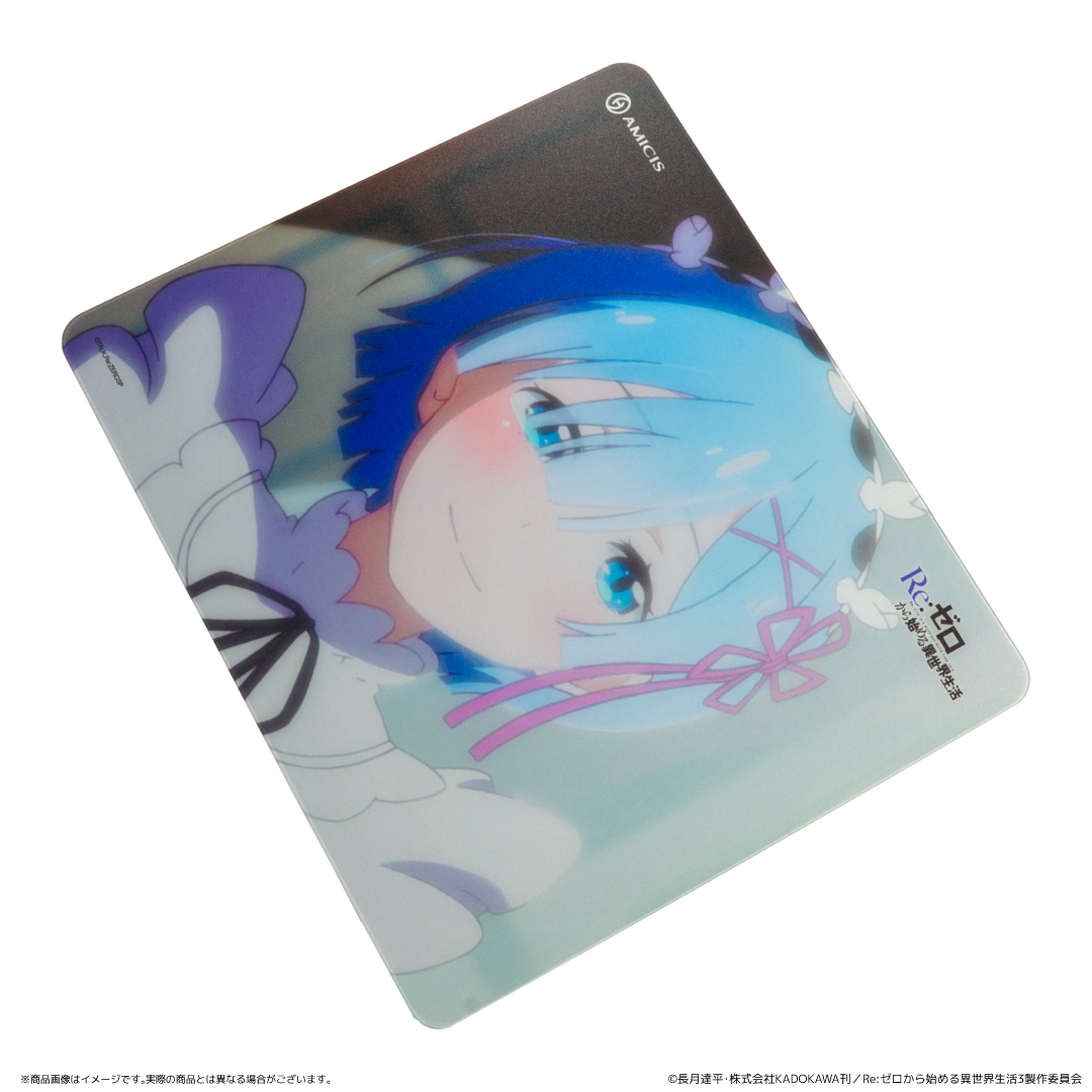 Re:ZERO -Starting Life in Another World | AMICIS Glass Mouse Pad Rem Edition