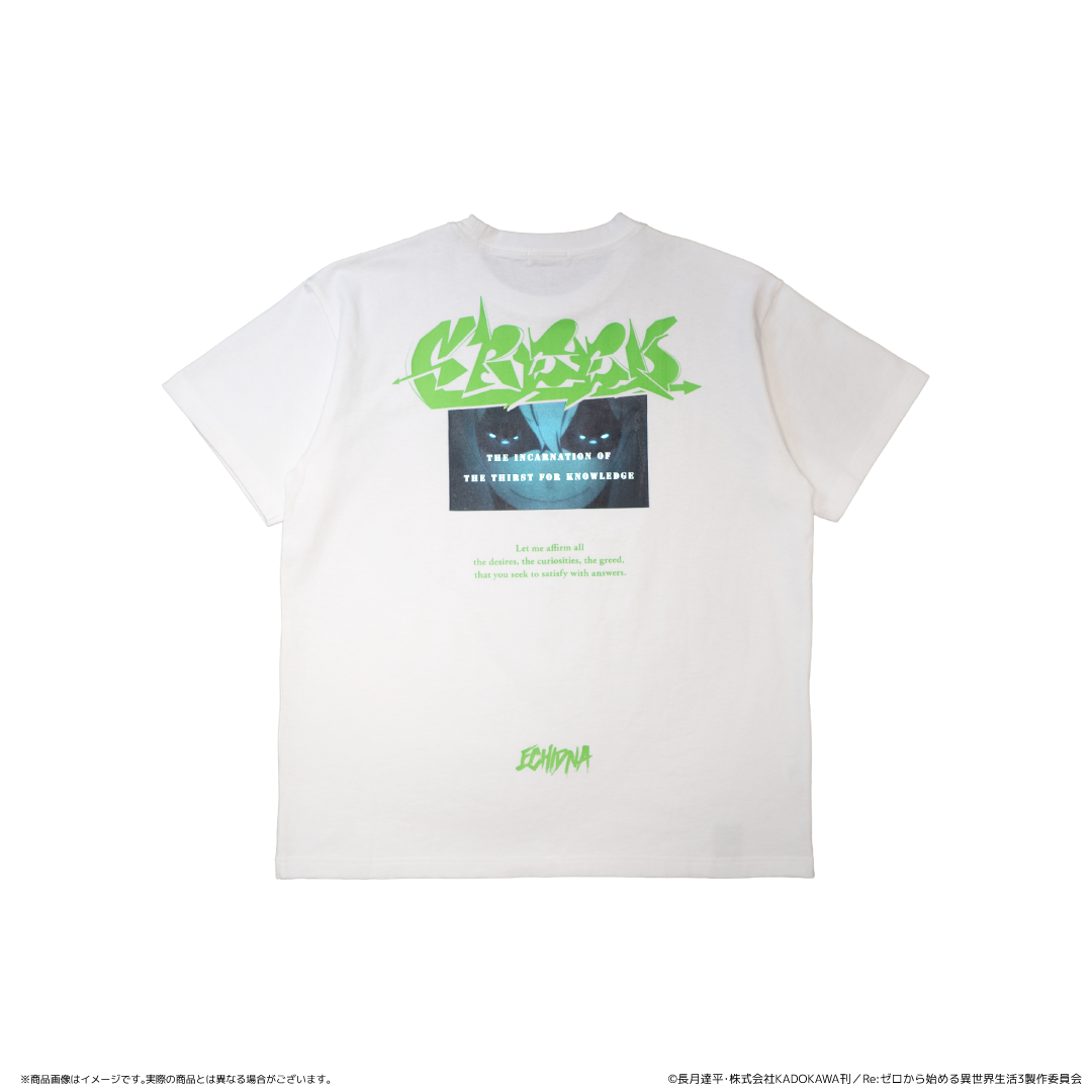 Re:ZERO -Starting Life in Another World | AMICIS Echidna Tshirt White